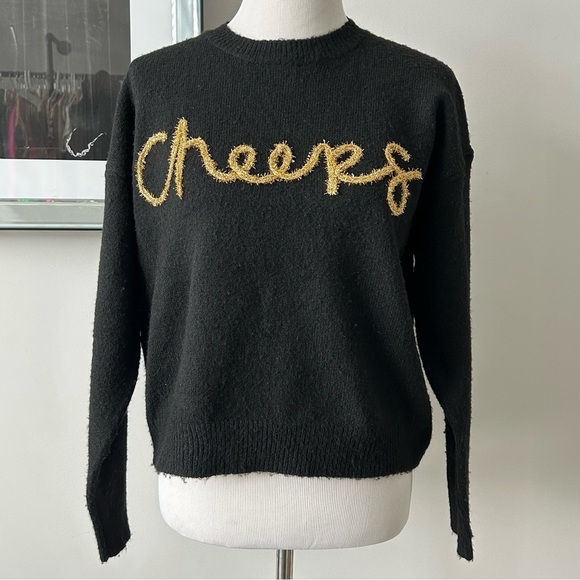Dreamers Gold Cheers Sweater - Picture 2 of 7